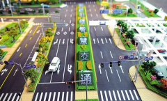 北京博遠--蘇州智能交通沙盤模型制作與解析